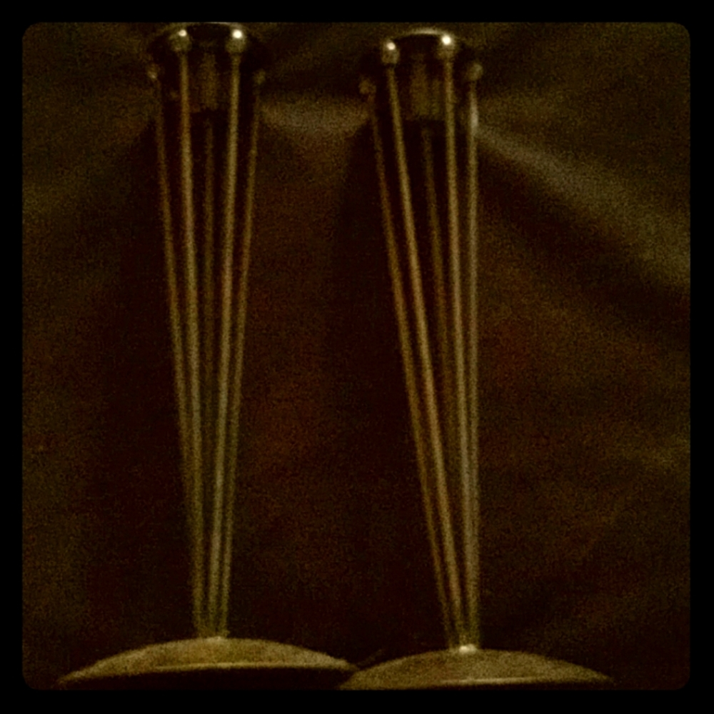 2 candle holders